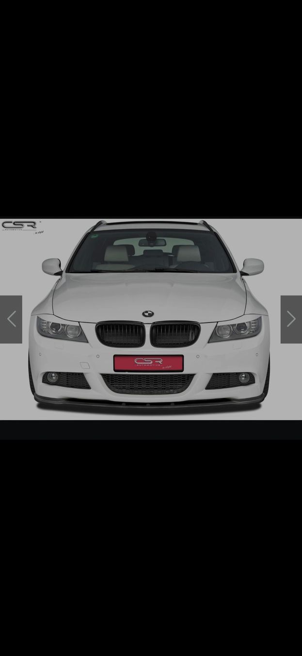 BMW Alle Autoersatzteile: BMW E90/E91 Frontlippe CSR-CSL168 - Top Zustand! – Neu und originalverpackt aus Dürrenäsch von sil_tx52