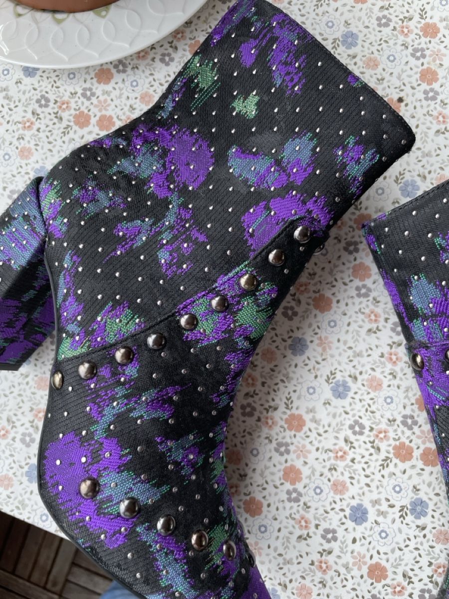 Topshop Scarpe da donna: TOPSHOP Stiefelette, bunt, NEU, Gr. 37 – Nuovo (secondo la descrizione) da Meilen venduto da delta-da-spica 4
