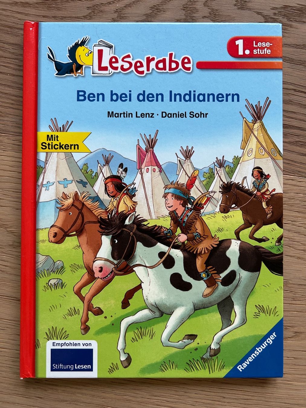 Libri: Leserabe - Ben bei den Indianern – Usato da Zürich venduto da Aez.01