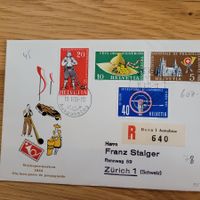 FDC Bern 1955 Franz Staiger Zürich