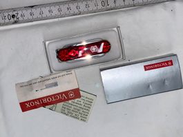 Victorinox Taschenmesser mit roter LED, nie benutzt NOS