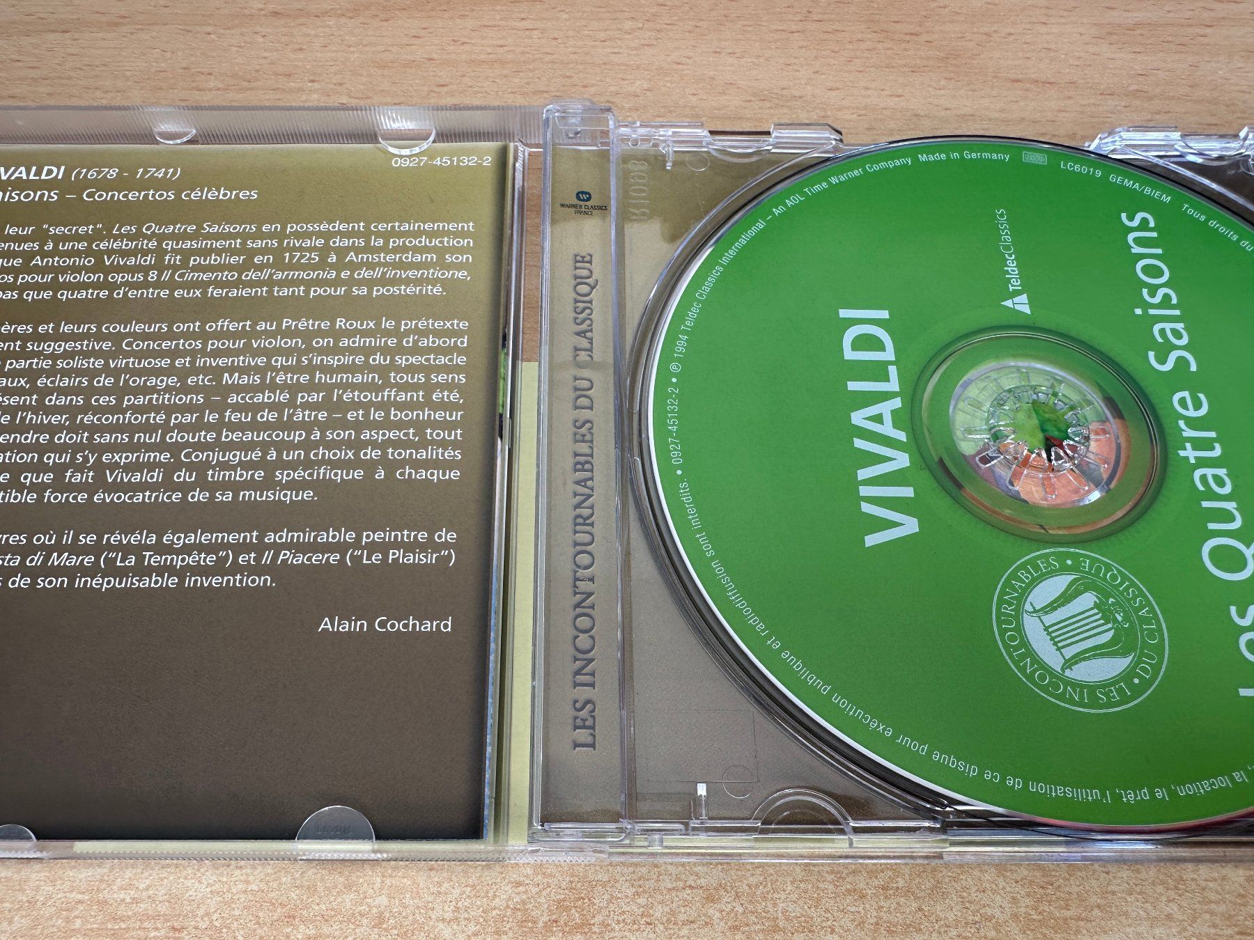 CD: A4 Vivaldi - Les Quatre Saisons – Usato da Rikon im Tösstal venduto da Alpenmutz 2