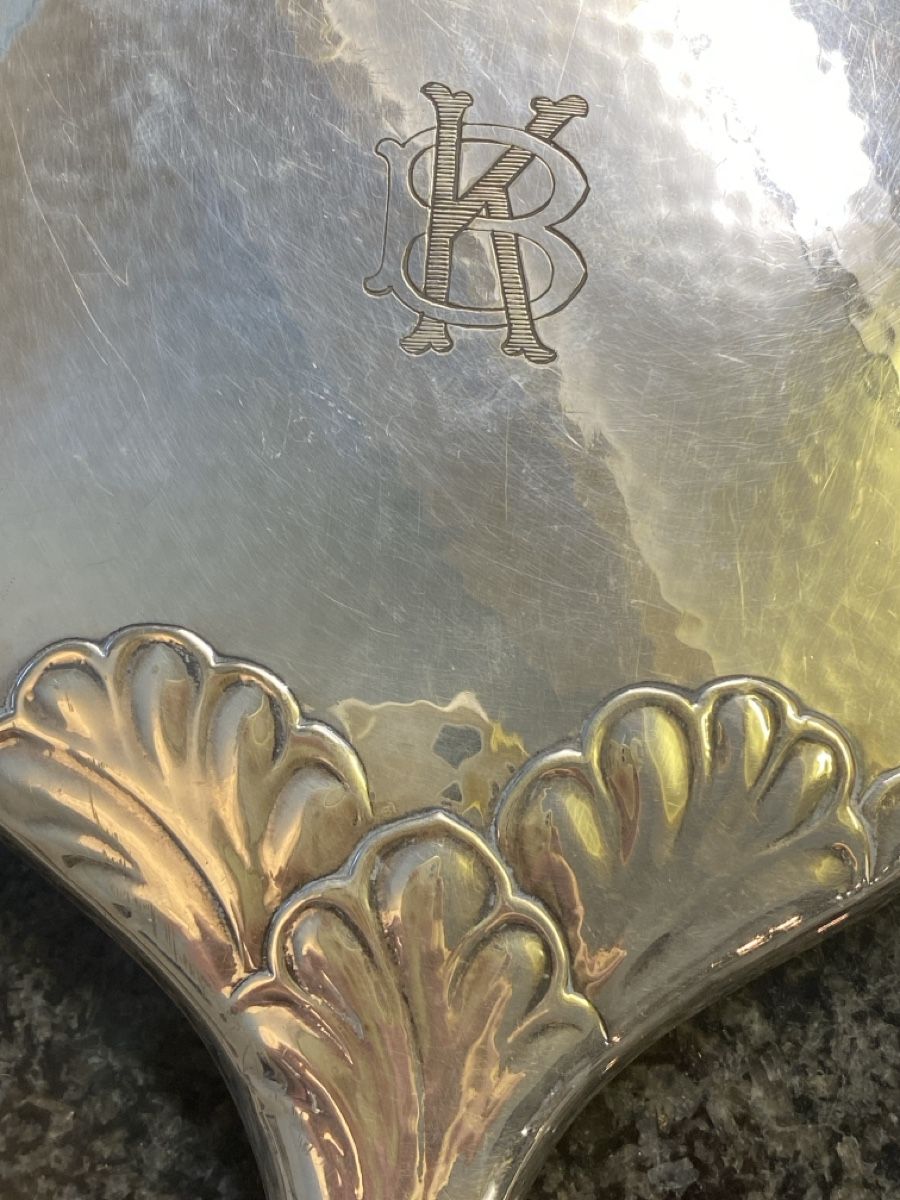 Altro per la cura dei capelli: Vintage Set Haarbürste und Spiegel, silber – Usato da Reinach BL venduto da stutkir 7
