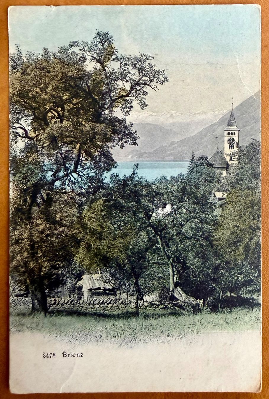 Cartoline postali: Brienz 1916 – Usato da Lutry venduto da Ediego