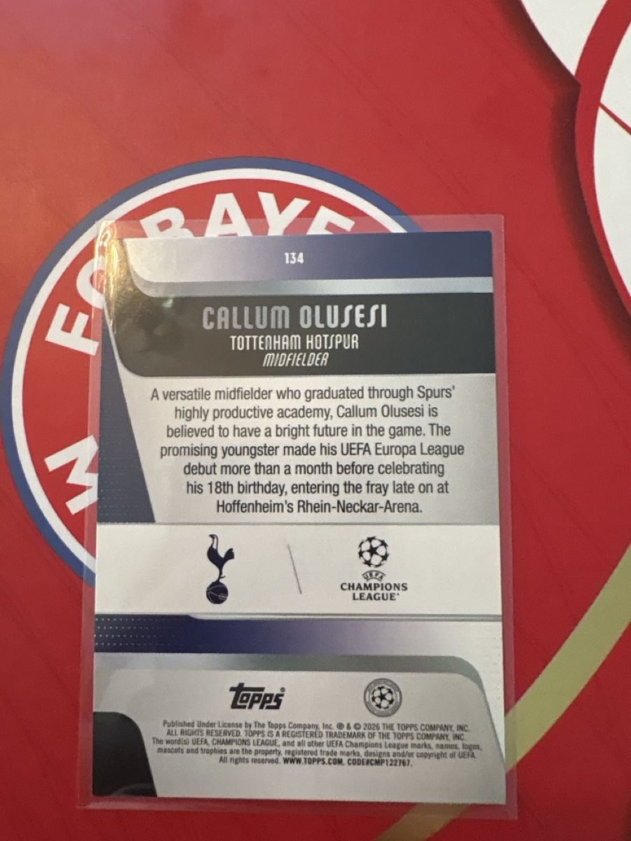 Topps Sammelbilder & Trading cards: Topps RC Callum Wilson 08/25 – Neu (gemäss Beschreibung) aus Rheineck von FediCre45 1