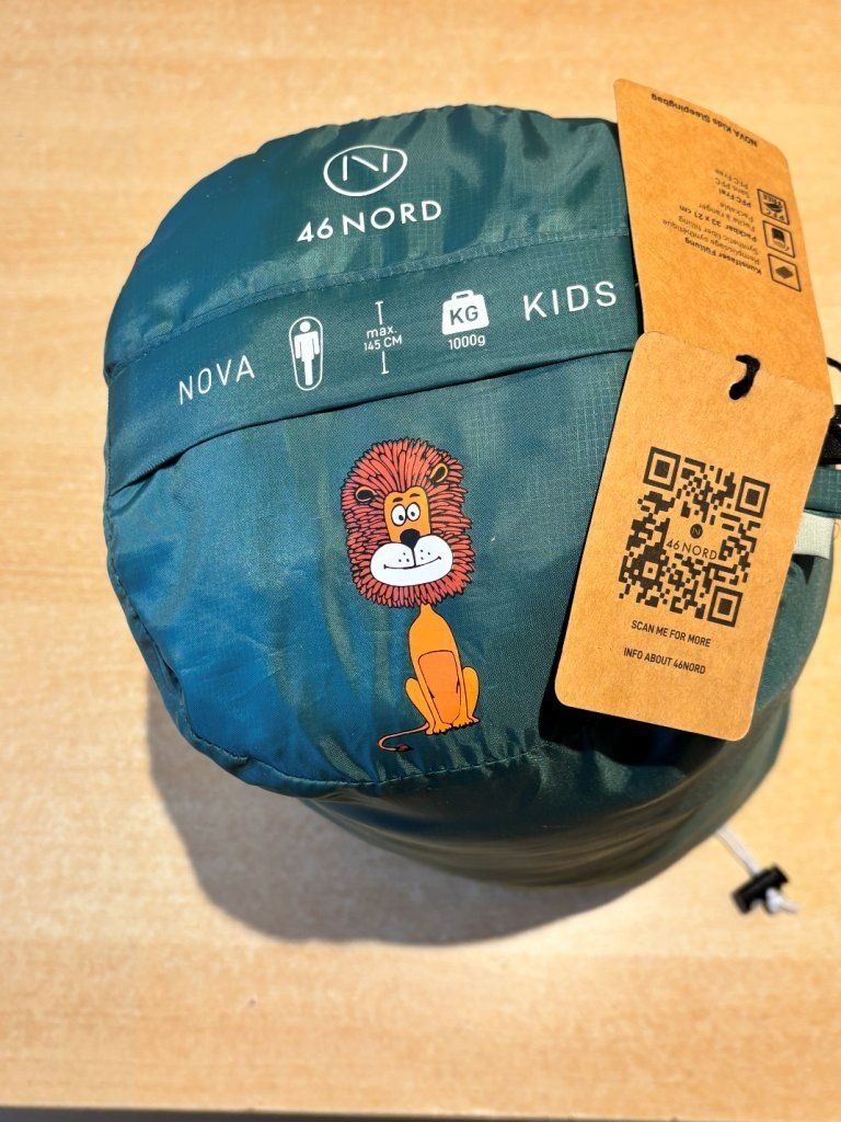 46 Nord Sacchi a pelo: 46NORD Schlafsack NOVA Kids, NEU – Nuovo e nell'imballaggio originale da Boswil venduto da simtown 1