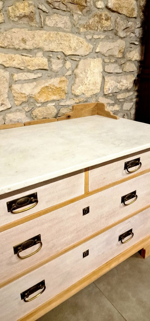 Kommoden: Kommode aus Eiche mit Marmorplatte. Restauriert. Top – Gebraucht aus Grellingen von syl_t5wm 3