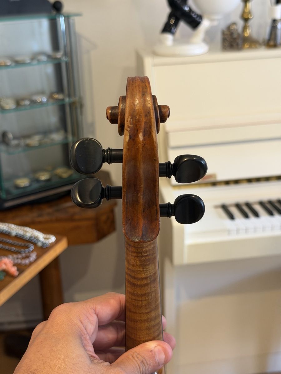 Musikinstrumente: Geige mit Bogen gebrauchter Zustand – Gebraucht aus Rheineck von UhrenReinhardt 4