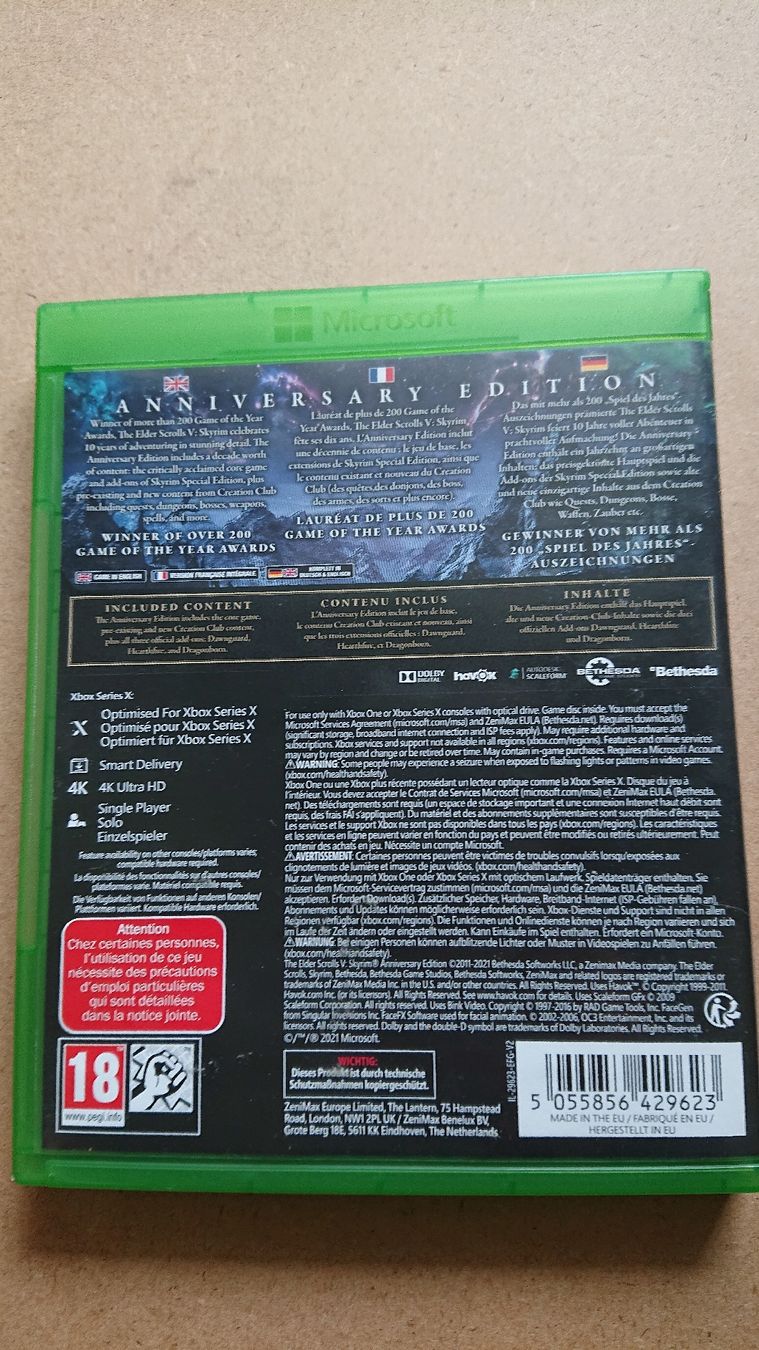 Giochi: Skyrim Anniversary Edition Xbox one & Series X – Usato da Chur venduto da FreakofRarity 1