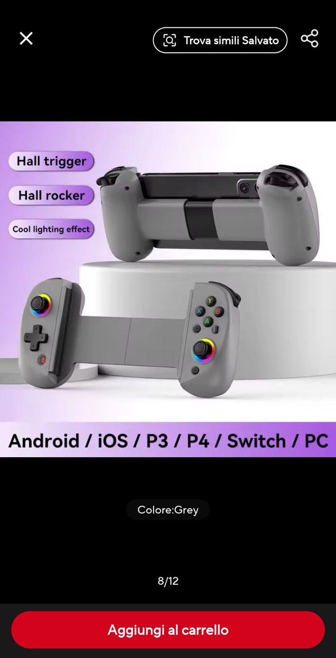 Controller: Bsp d8 rgb tablet controller drahtloser – Usato da Hinwil venduto da nagols 6