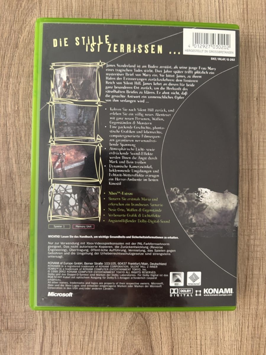 Giochi: Silent Hill 2 Xbox – Usato da Hagendorn venduto da masterchieff 1