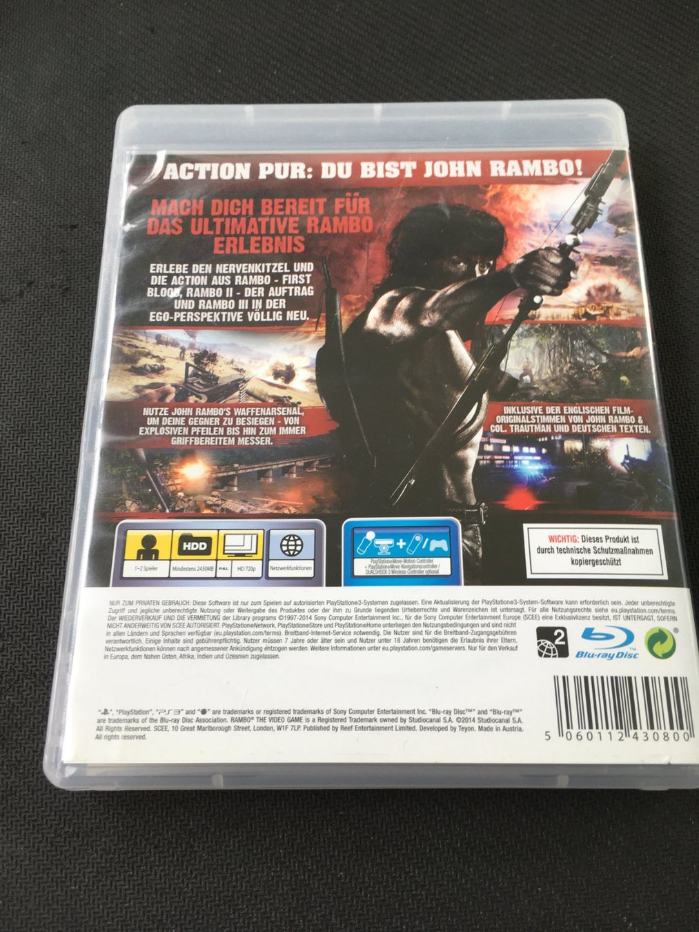 Sony Giochi: Rambo - Playstation 3 / PS3 – Usato da St.Gallen venduto da Punktchen01 1