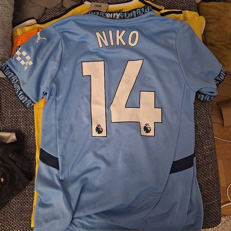 Man City Trikot #14 Niko Grösse M