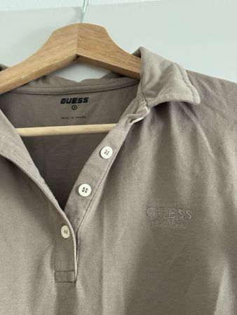 Damen Poloshirt Kleid Guess Grösse S braun guter Zustand