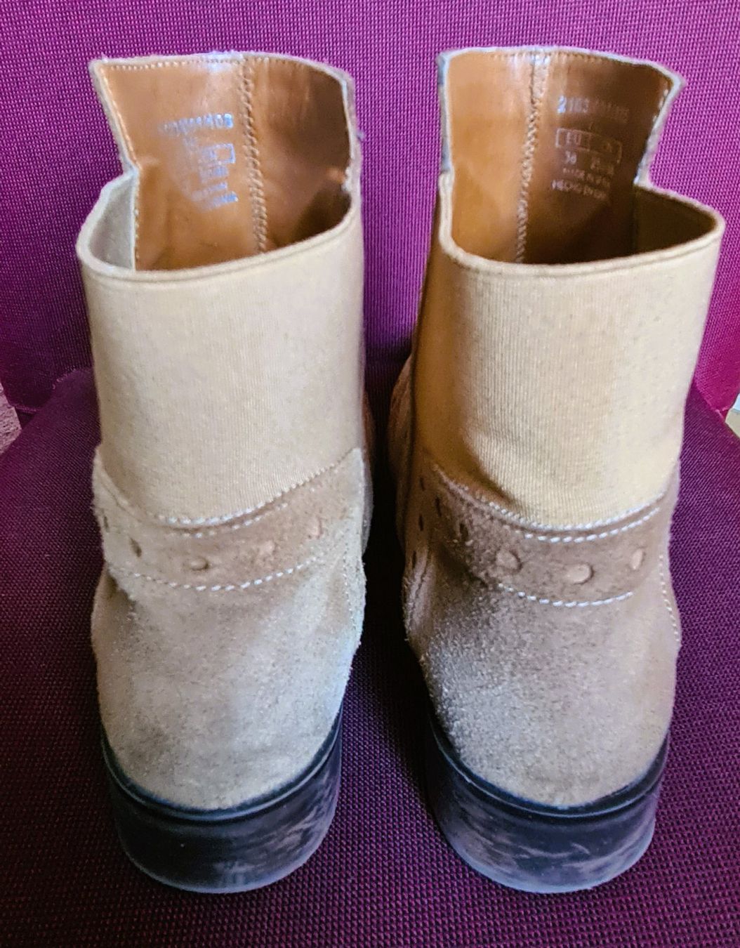 Scarpe da donna: Stiefelette Damen Wildleder – Usato da Islikon venduto da EFH651 1