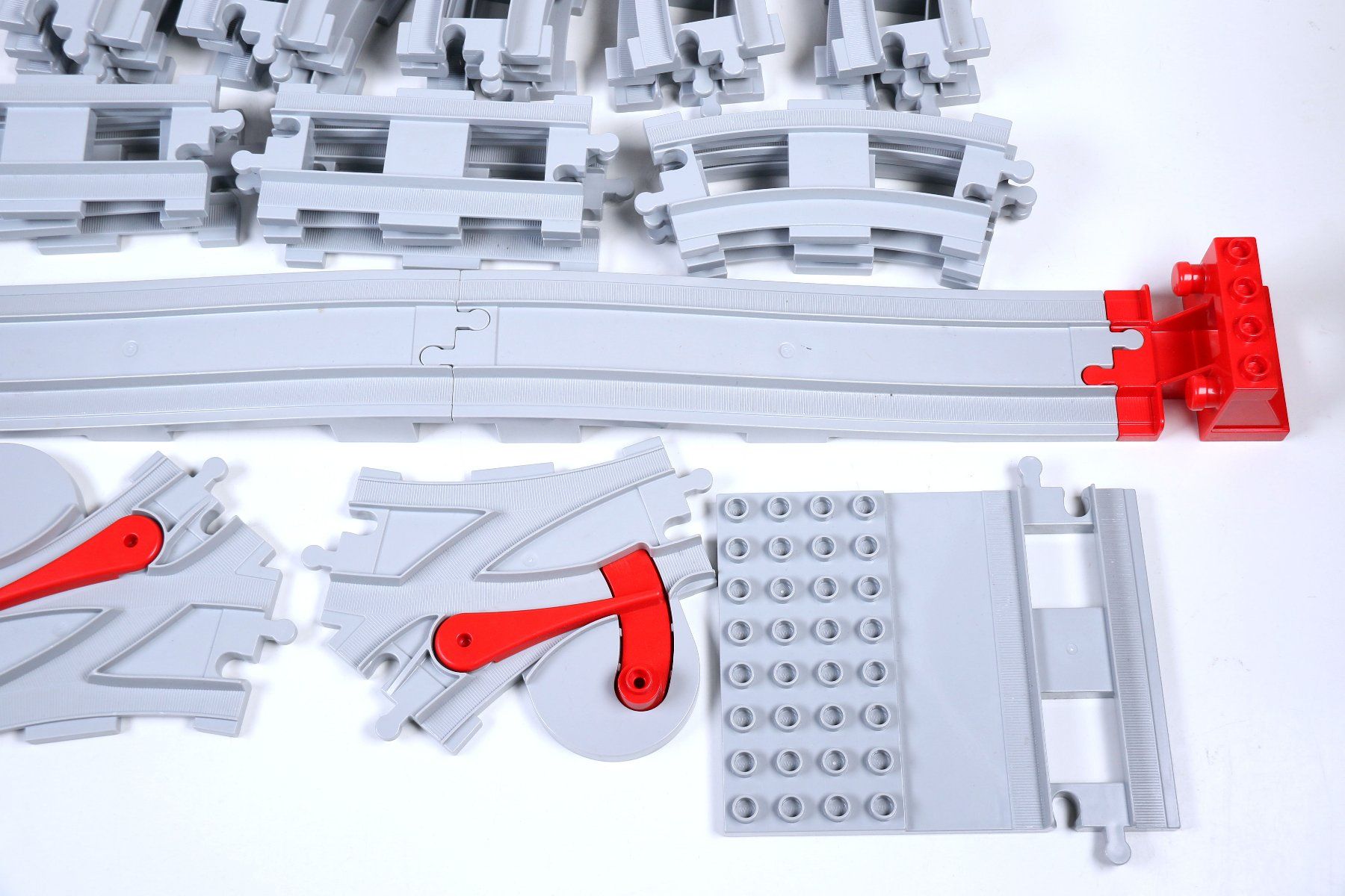 Lego Baukästen: Duplo Schienen mit Weichen und Prellbock – Gebraucht aus Hettlingen von Scholi99 2
