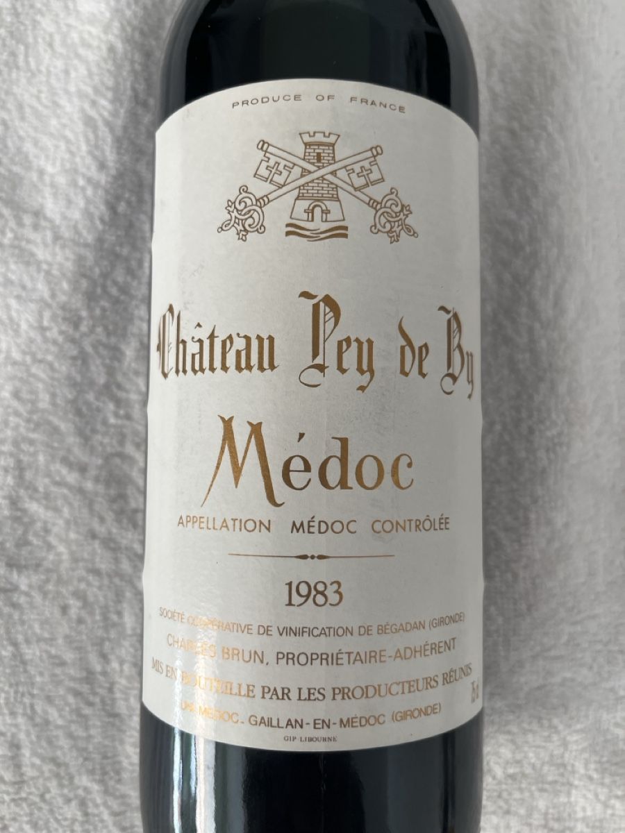 Wein: Rotwein Château Pey de By Médoc 1983 – Neu und originalverpackt aus Gockhausen von London95 1