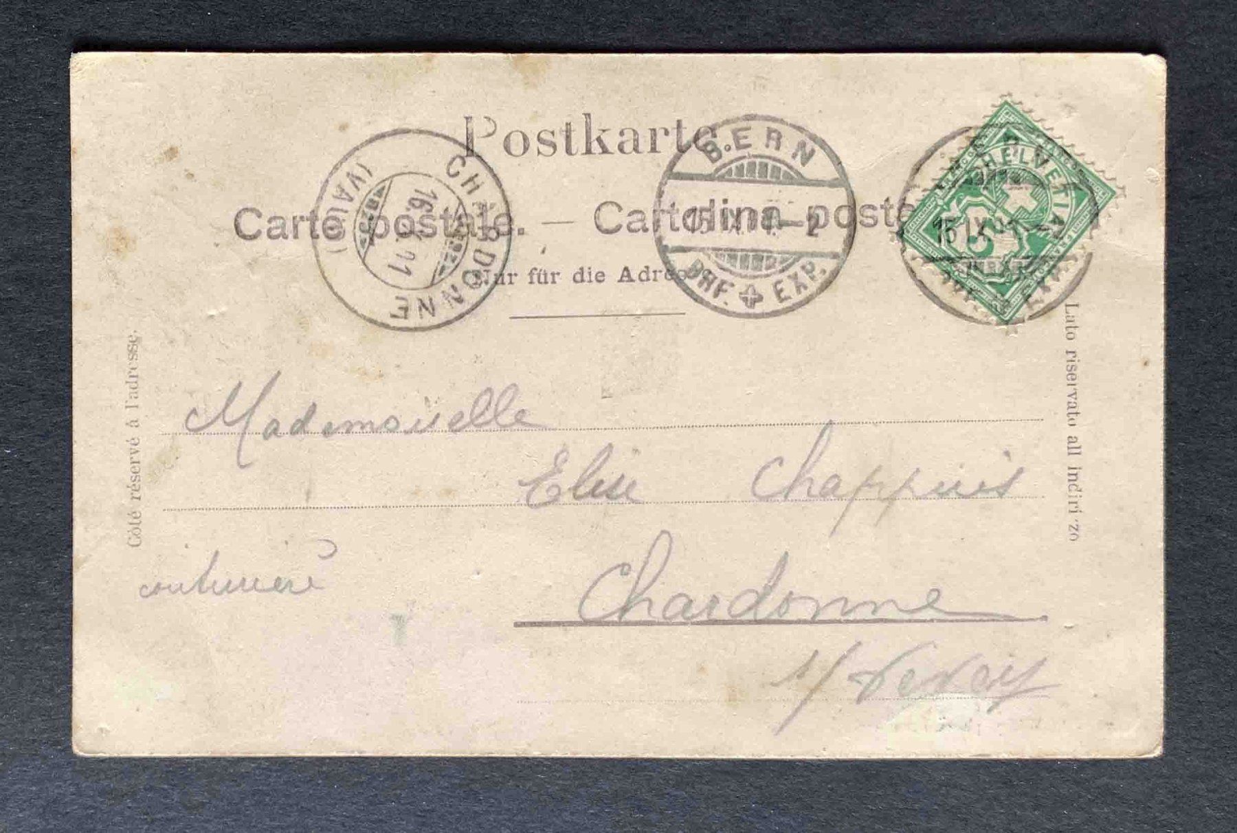 Cartoline postali: AK Berne Ponts de la Nydeck – Usato da Goldau venduto da artelier1 1