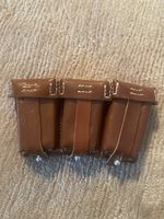 Munitionstasche Leder K-98, neu, ungetragen