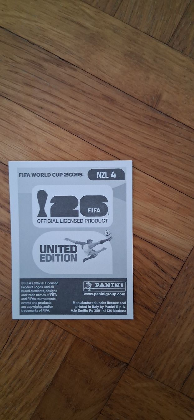 Panini Carte collezionabili: WM- Panini Sticker 2026 Michael Boxall – Usato da Zürich venduto da Pryter 1