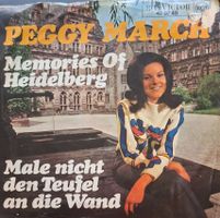 Vinyl Single Peggy March - Memories Of Heidelberg/Male nicht