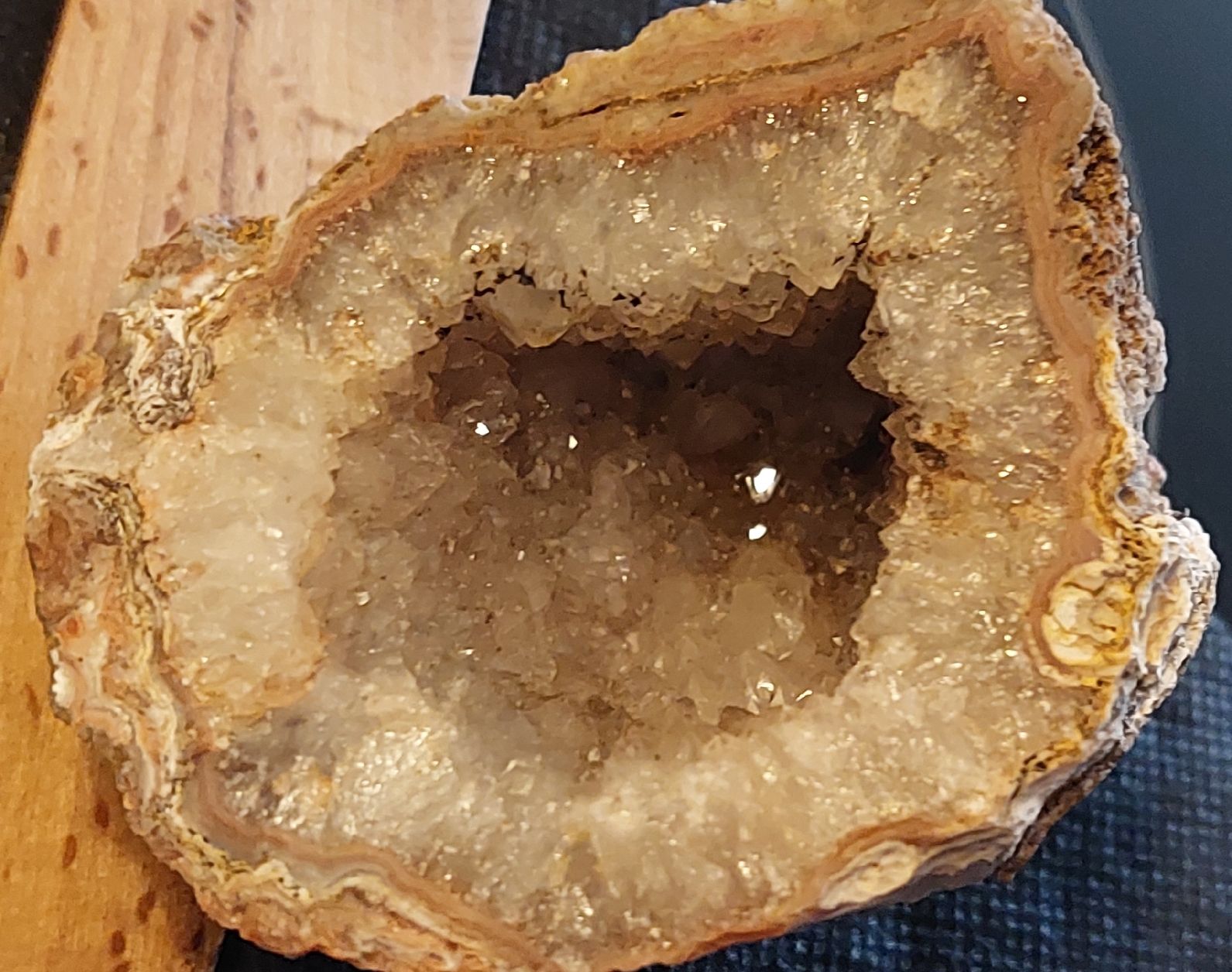 Pietre preziose: Wunderschöne Geode - Achate Druse - ca. 218 gr. – Usato da Oberwil BL venduto da Kukkaniitty 3