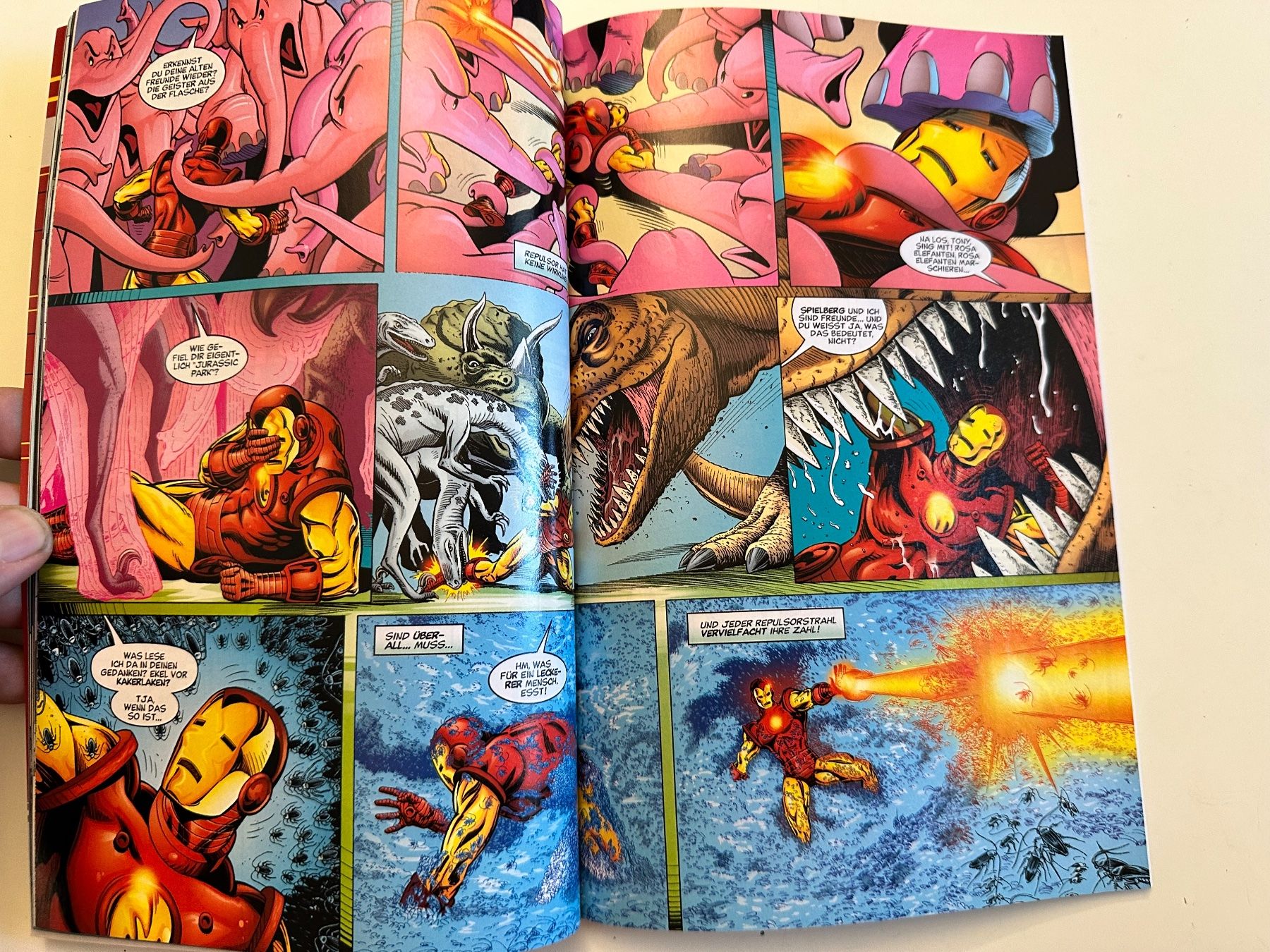 Fumetti: IRON MAN BAND 8 - PANINI COMICS - MARVEL COMICS – Usato da Münsingen venduto da Ganjam 6