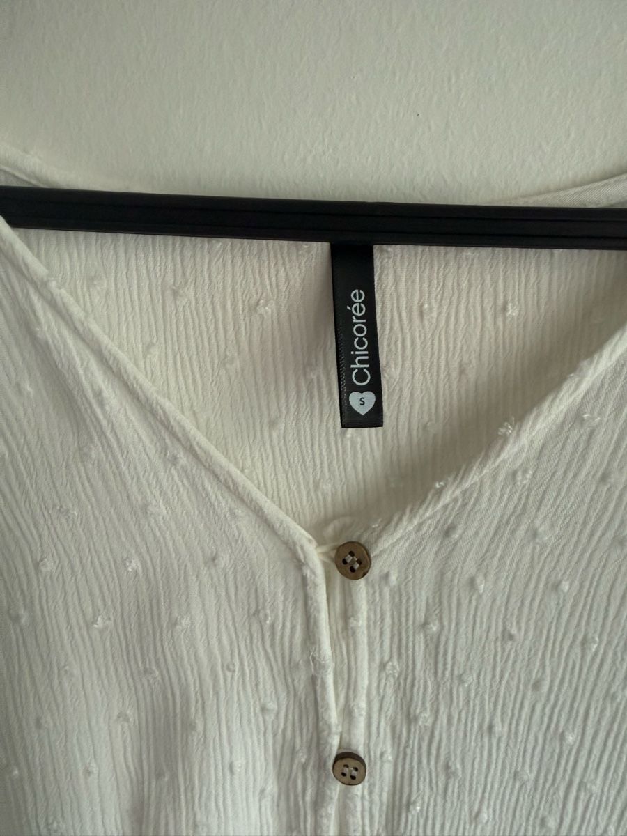 Camicette: CHICORÉE white blouse (size S) – Nuovo (secondo la descrizione) da Genève venduto da fat_5zzp 3