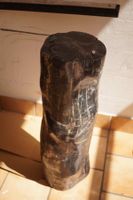Blauer Versteinertes   Holz Stamm   62cm  40kg  XXL