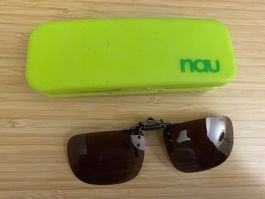 Clip-On Sonnenbrille von Nau mit Etui