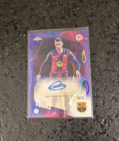 Ferran Torres /75 Autogramm - Barcelona - Topps
