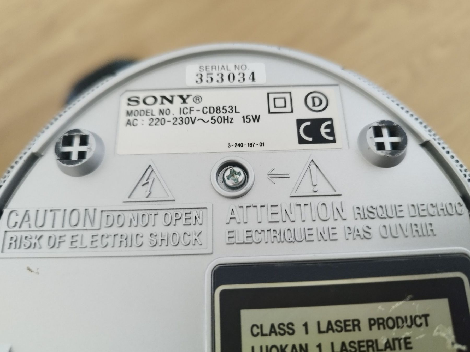 Sony Sistemi audio & multimediali: Sony ICF CD853 L Dream Machine – Usato da Vallorbe venduto da Leonidas1337 3