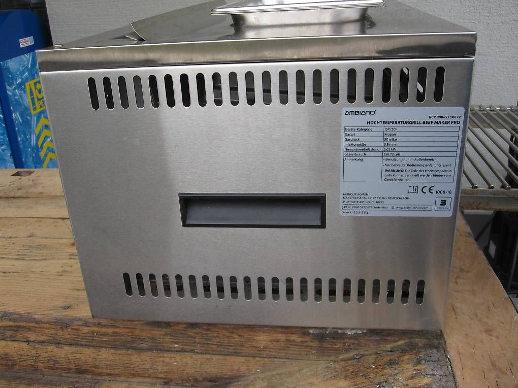 Griglie: Hochtemperaturgrill Beef Marker Pro  – Usato da Zürich venduto da sebastian231074 2