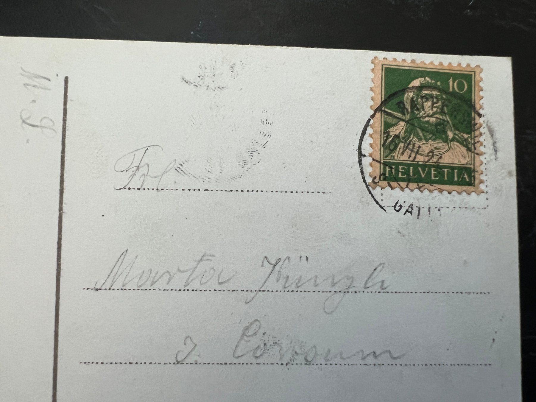 Cartoline postali: AK 1924 Rapperswil  (G3451) – Usato da Hinwil venduto da Sidi4 1