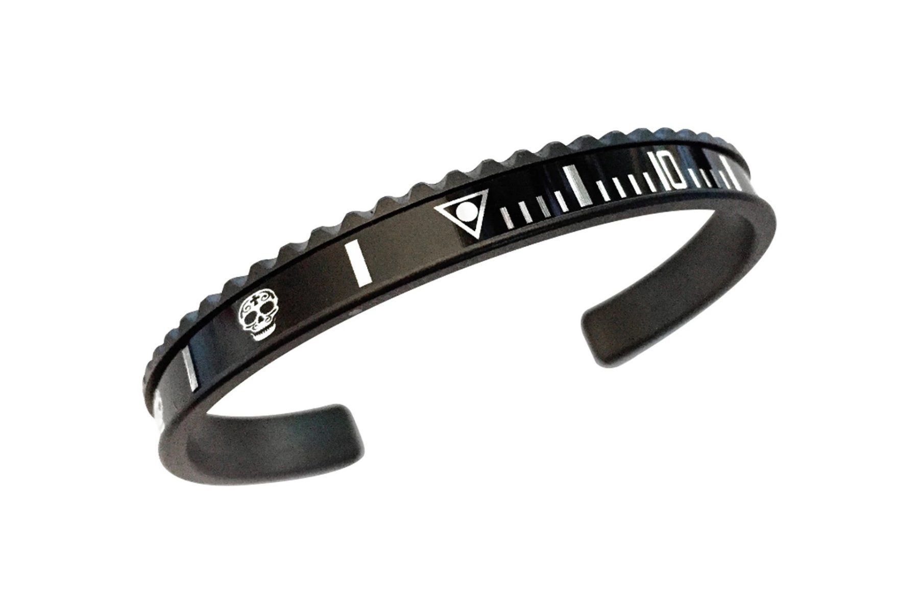 Bracciali & Braccialetti: Bracelet Speedometer Skull Noir – Usato da Denges venduto da peumens 9