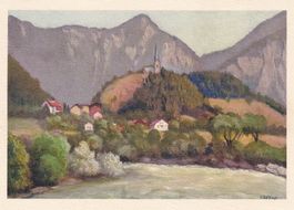 Reichenau Künstlerkarte C. Zeltner Nr. 516