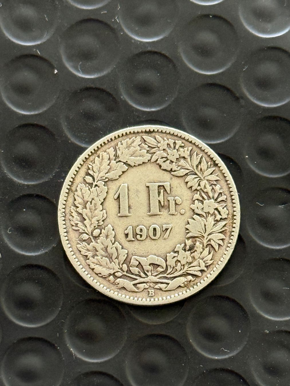 Alle Münzen: 1 Franken 1907 – Gebraucht aus Wallisellen von SWISS_SILVER1