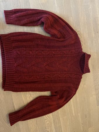 Warmer Zopfmuster Rollkragenpullover