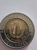 Pièce bimétallique Neuchâtel 150e L'Alexis 10fr. 1998