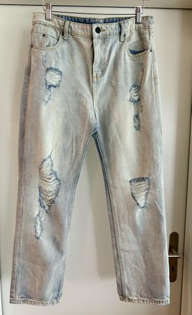 Vintage Distressed Jeans Damen- Unique Style
