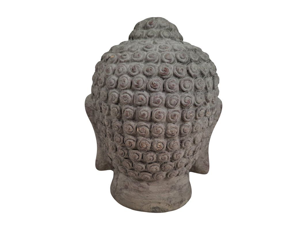 Sculture & Statue: Buddha-Kopf mit Antik-Finish – Usato da Wil SG venduto da Restwert_Wil 1