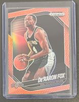 NBA De'Aaron Fox 2024 Prizm Black Basketball Numbered /225