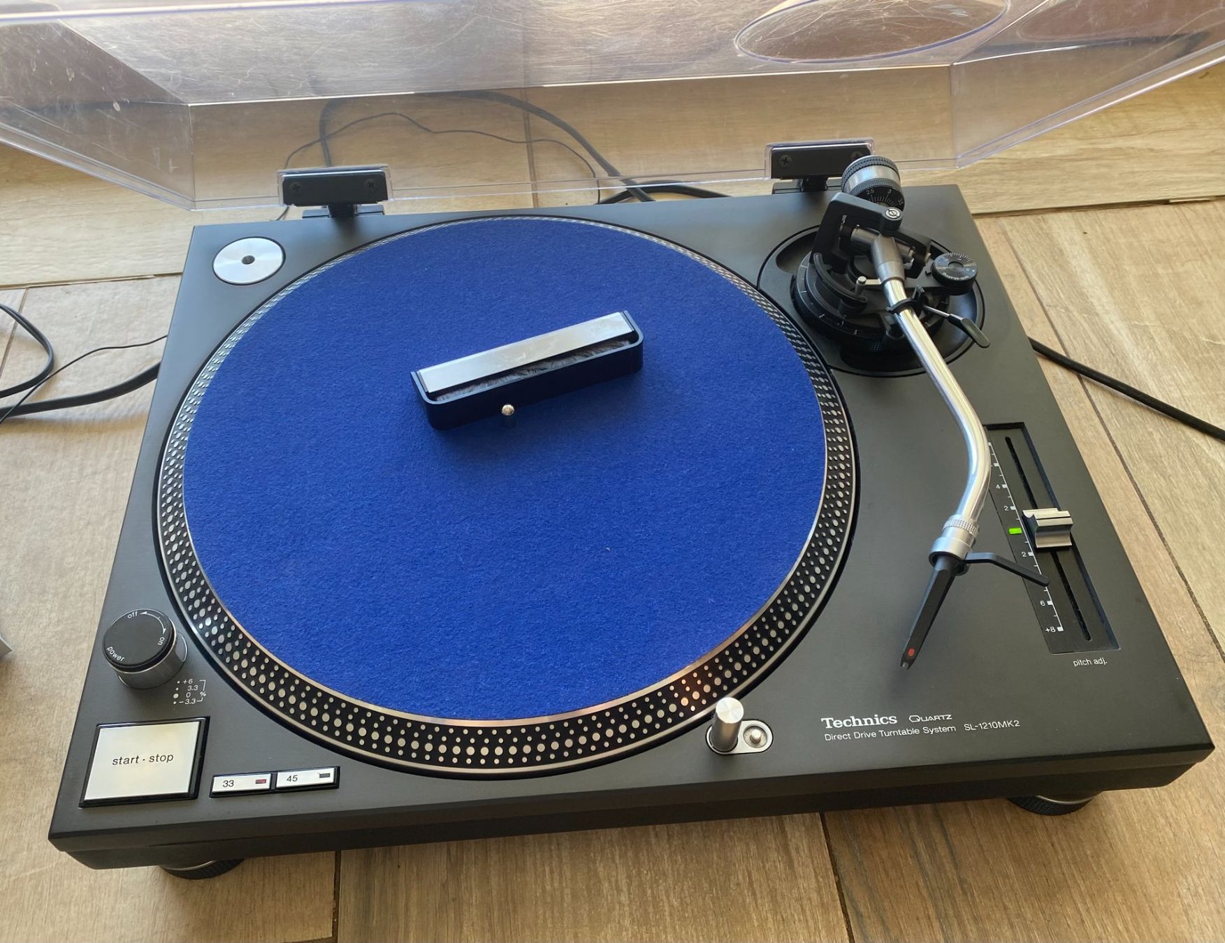 Technics Giradischi: Technics SL-1210MK2-E – Ortofon Concorde Pro S + capot – Usato da Neuchâtel venduto da jul_5nhm
