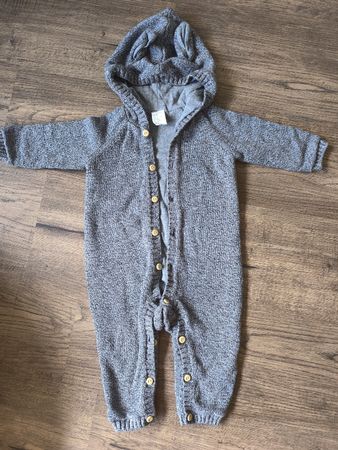 Winteroverall H&M Organic Cotton Gr. 68