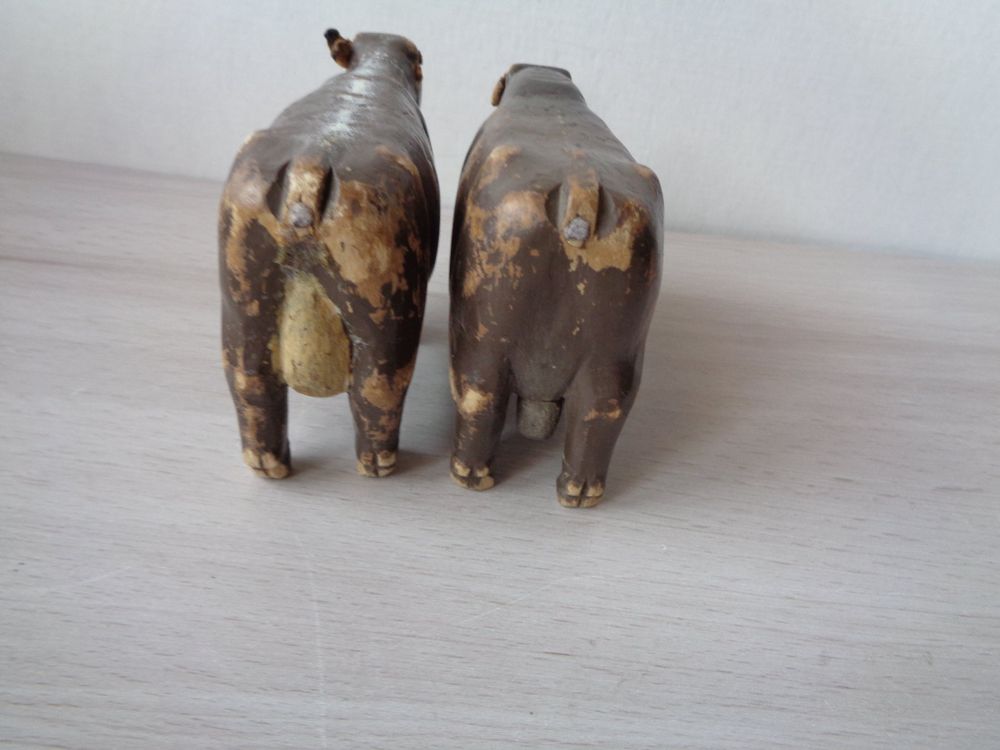 ALTE APPENZELLER KUH + STIER HOLZKUH GESCHNITZT ANTIK NR. 2 | Kaufen ...