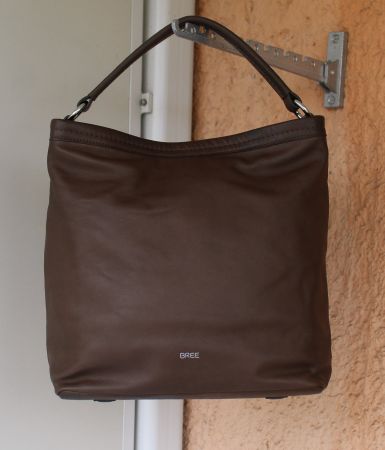 Bree Juna Schultertasche Umhängetasche Leder Neu