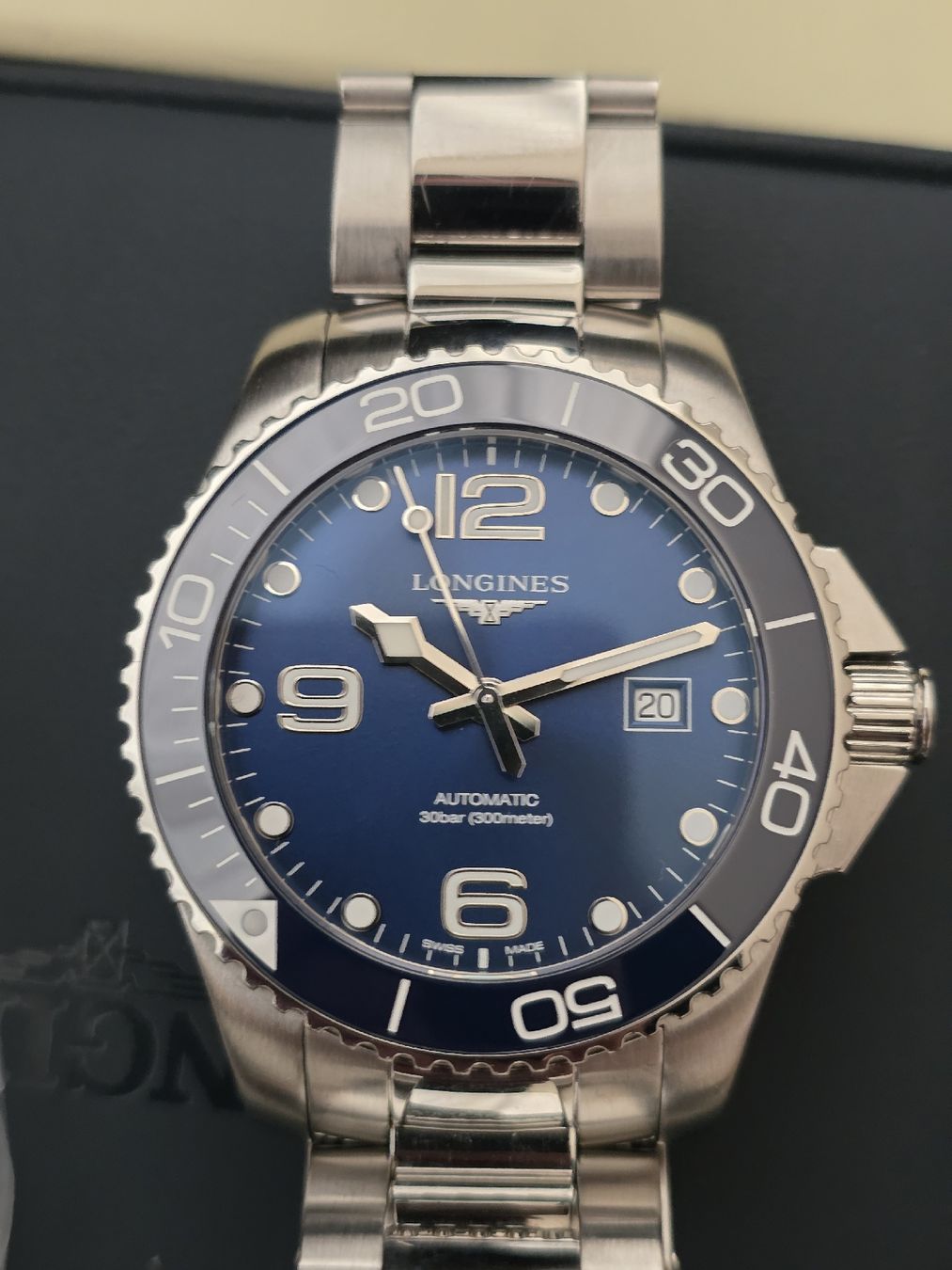 Longines Orologi: Longines HydroConquest Automatique Plongee 300m – Usato da Grand-Lancy venduto da Precision-GE 2