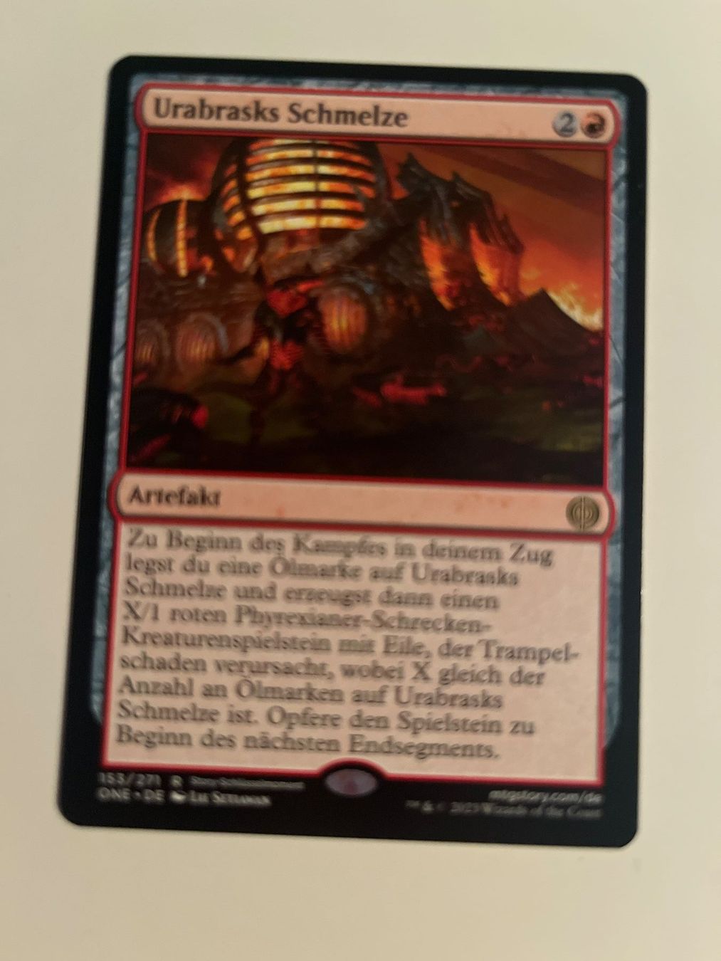 Magic The Gathering Sammelbilder & Trading cards: 1 x Urabrasks Schmelze - Magic: The Gathering - MtG – Gebraucht aus Kriens von Shadi1980