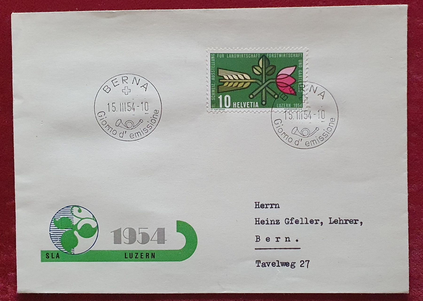 Tutti i francobolli: FDC Freimarke Nr.316, italienisch – Usato da Kreuzlingen venduto da Rschweiz1