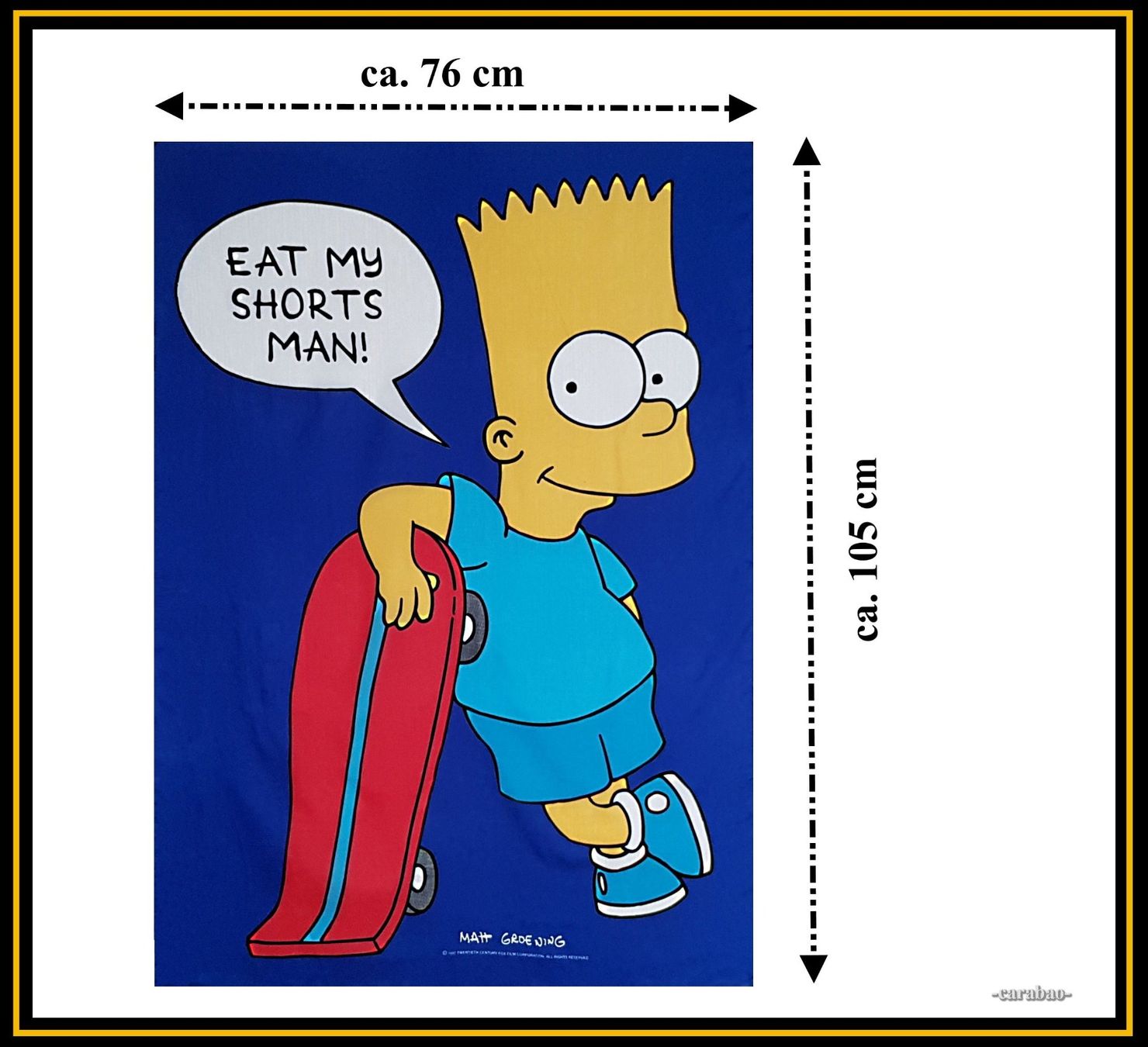 Bandiere: Fahne *Bart Simpson* / Nr. J-2723 – Nuovo (secondo la descrizione) da Winterthur venduto da --carabao-- 1